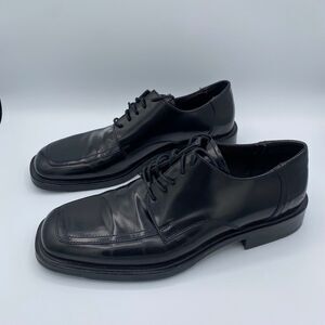 Men’s Dress Shoes Black Leather Size 10 Work Office Wedding